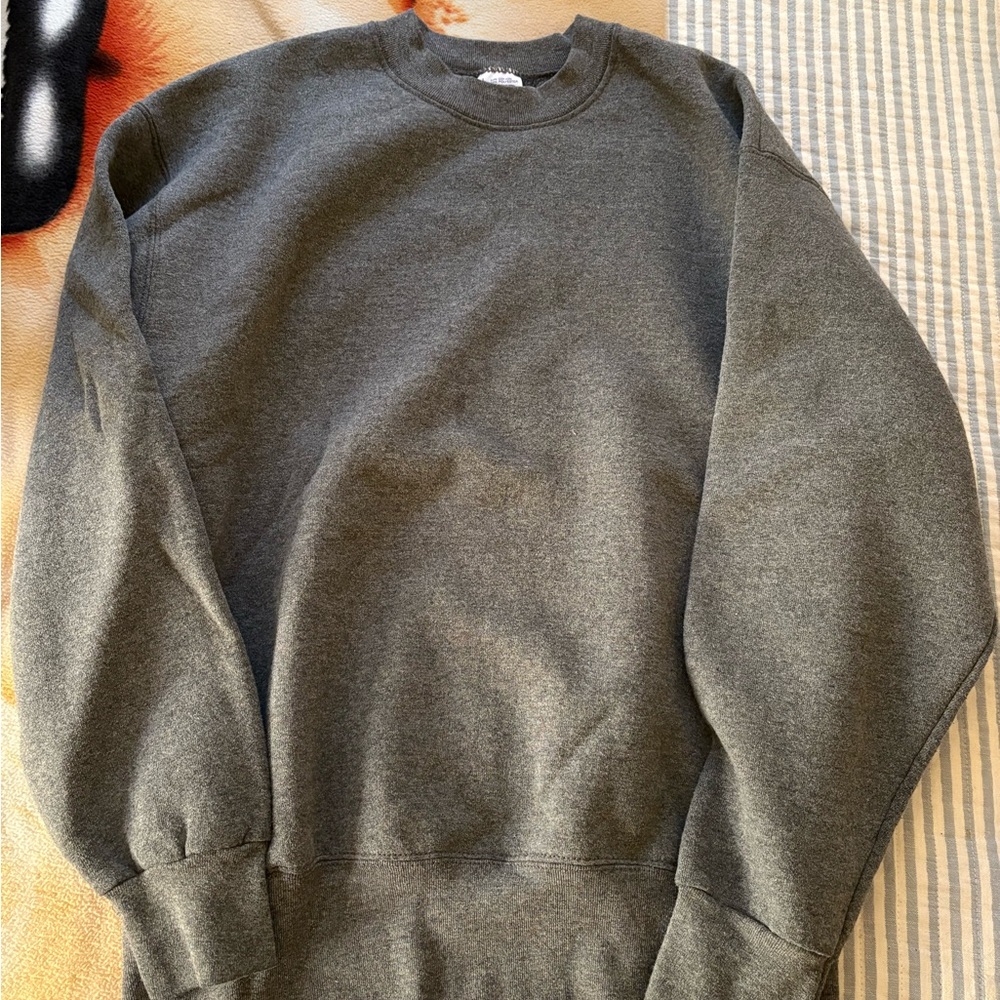 Gray Crewneck Men's Sweater